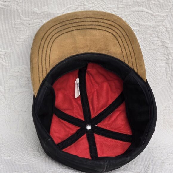 Carhartt Cap Fitted Mens Large Canvas Quilted Duck Hat Ear Flap Made USA Warm - Picture 10 of 12